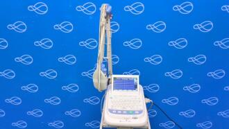 Nihon Kohden Cardiofax M ECG Recorder on Trolley - 2