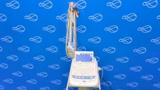 Nihon Kohden Cardiofax M ECG Recorder on Trolley - 2
