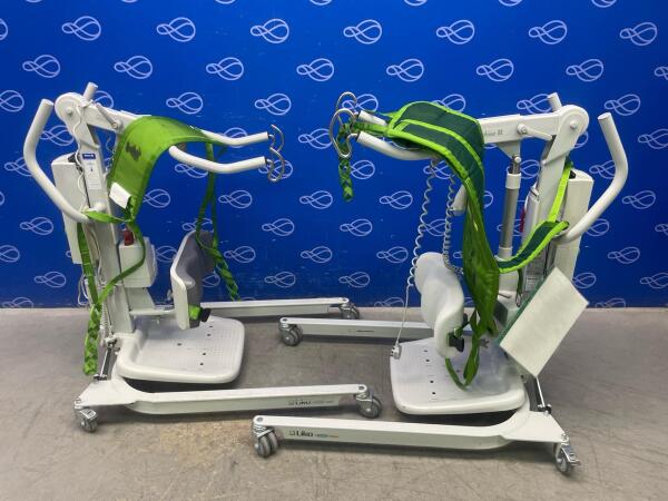 2 x Liko Sabina II Sit-To-Stand Patient Hoists