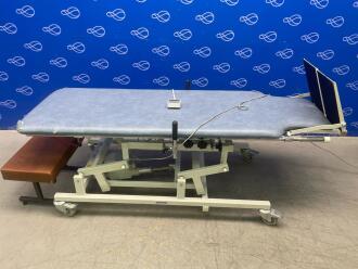 Akron Tilting Patient Couch with Sidhil Footstool