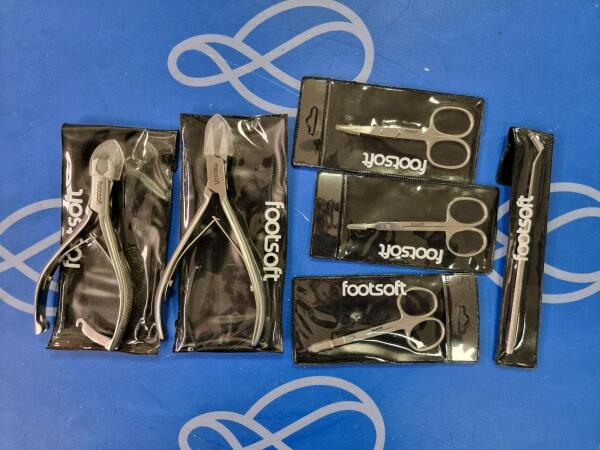 Quantity of Assorted Footsoft Podiatry Instruments