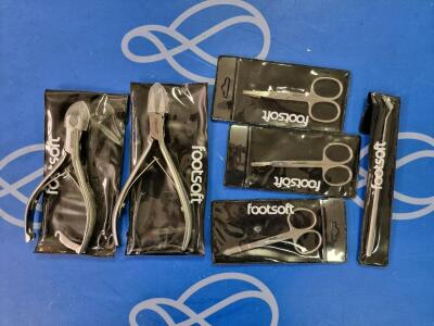 Quantity of Assorted Footsoft Podiatry Instruments