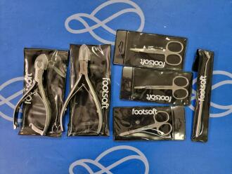 Quantity of Assorted Footsoft Podiatry Instruments