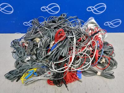 Quantity of Assorted Diathermy Cables