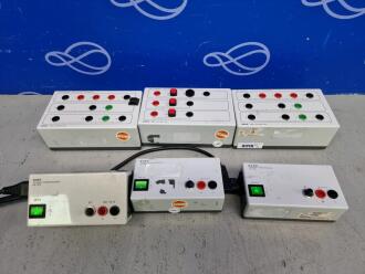 3 x Erbe VIO Testbox & 3 x Erbe FM Testbox