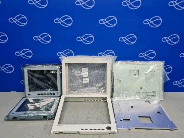 3 x Mindray iPM12 Monitor Front Fascia Cover and 4 x Mindray BeneView T8 Monitor Front Fascia Cover with Internal Housing Panel