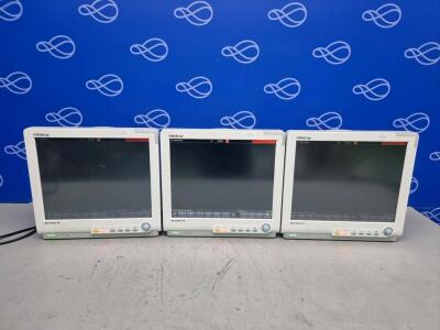 3 x Mindray Beneview T8 Patient Monitor