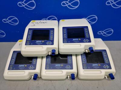 5 x Nippy 3+ Ventilator