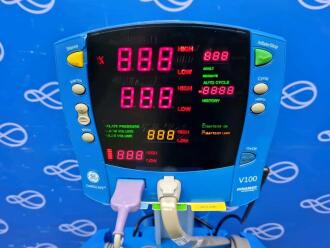 GE Carescape Dinamap V100 Vital Signs Monitor on Rollstand - 2