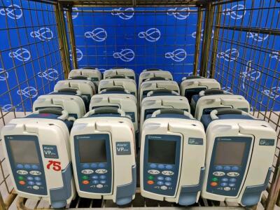 9 x CareFusion Alaris GP Guardrails Plus, 4 x Carefusion Alaris VP Guardrails Plus and 2 x BD Alaris VP Guardrails Plus Volumetric Infusion Pump