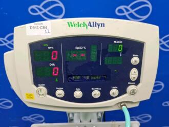 Welch Allyn 53NT0 Vital Signs Monitor on Rollstand - 2