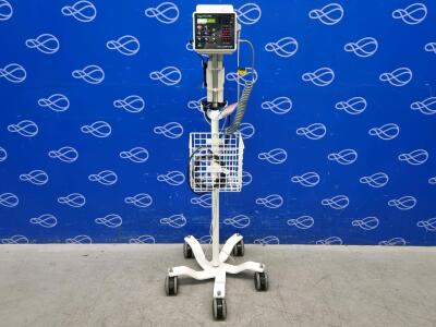 CSI Criticare 506DXN SpO2 Comfort Cuff Vital Signs Monitor on Rollstand