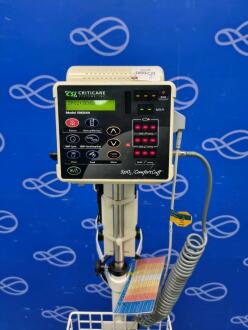 CSI Criticare 506DXN SpO2 Comfort Cuff Vital Signs Monitor on Rollstand - 2