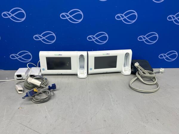 2 x Welch Allyn Connex Spot Monitors