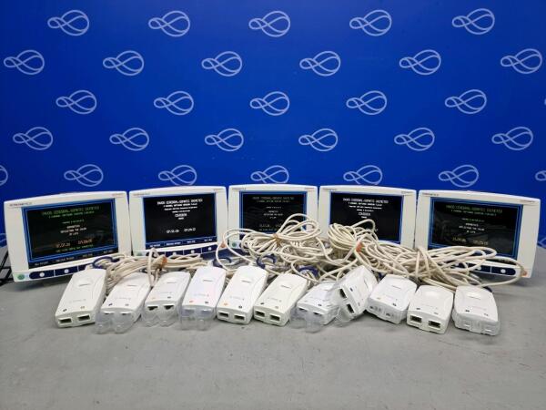 5 x Somanetics INVOS 5100C Cerebral/Somatic Oximeter