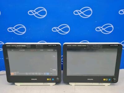 2 x Philips IntelliVue MX700 Patient Monitor