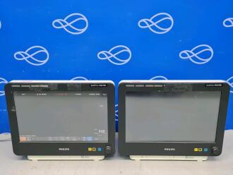 2 x Philips IntelliVue MX700 Patient Monitor