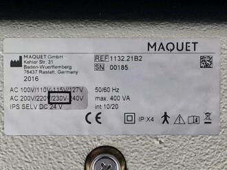 Maquet 1132.21B2 Alphastar Pro Operating Table - 4