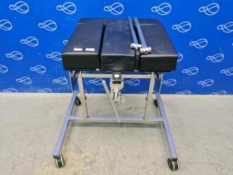 Maquet 1007.20A0 Surgical Positioning Unit with Maquet 1007.21B0 Shoulder Operation Back Plate