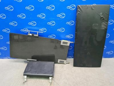 1 x Maquet 1132.45A0 Operating Table Centre Section and 1 x Operating Table Head Section (Brand / Model unknown)