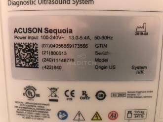 Siemens Acuson Sequoia 2.0 Ultrasound *NO BUYERS PREMIUM* - 2