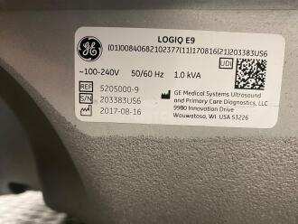 GE Logiq E9 XDclear 2.0 Ultrasound *NO BUYERS PREMIUM* - 6