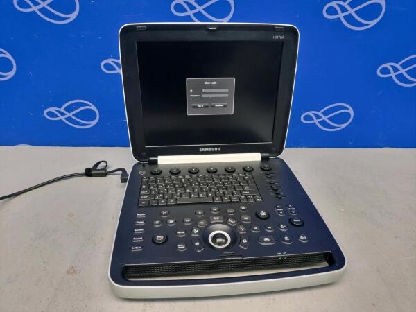 Samsung HM70A Portable Ultrasound System - No HDD