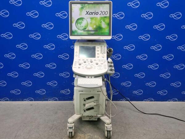 Toshiba Xario 200 Ultrasound Machine - No HDD