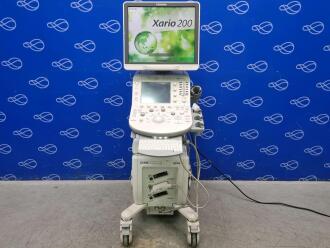 Toshiba Xario 200 Ultrasound Machine - No HDD
