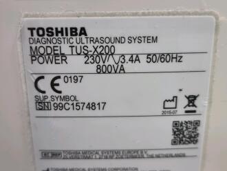 Toshiba Xario 200 Ultrasound Machine - No HDD - 5