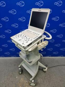 Philips CX50 Portable Ultrasound on Philips CX Trolley - No HDD - 3