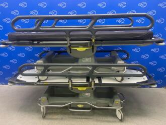 2 x Anetic Aid QA3 Patient Trolleys