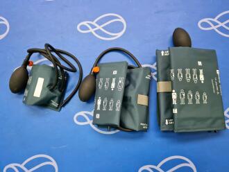 Quantity of Assorted Accoson Ambidex One-Piece Double Tube Cuffs with Bulb and Valve - 2