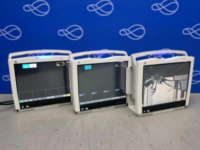 3 x GE B450 Carescape Patient Monitor