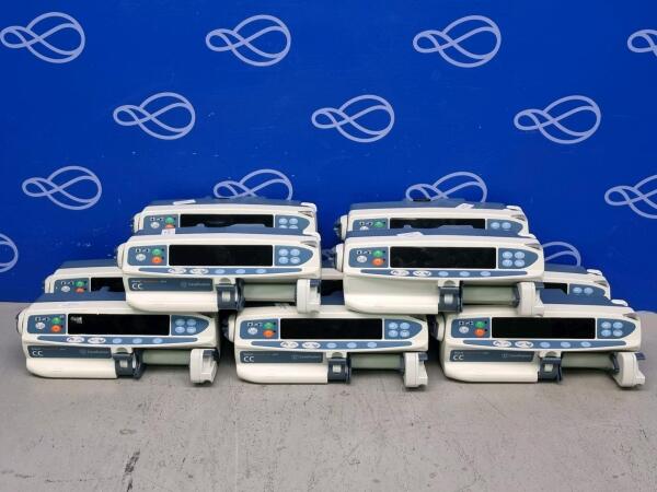 10 x Alaris Guardrails Plus CC Syringe Driver