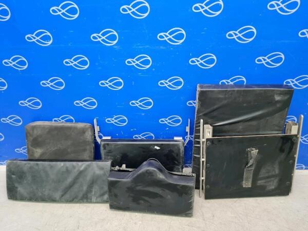 Quantity of Assorted Operating Table Section Attachments and Positioning Pads