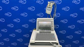 GE MAC 5500 HD ECG Recorder on Trolley - 2