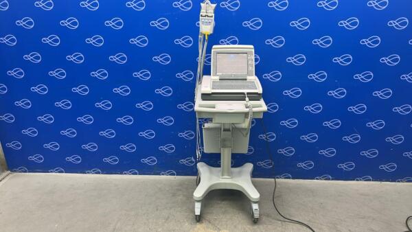 GE MAC 5500 HD ECG Recorder on Trolley