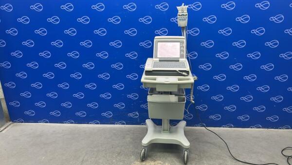 GE MAC 5500 HD ECG Recorder on Trolley