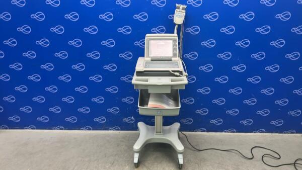 GE MAC 5500 HD ECG Recorder on Trolley