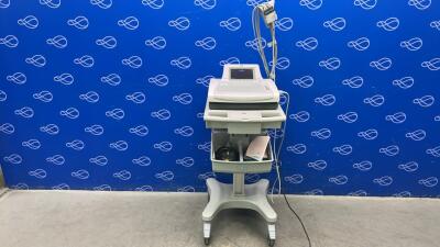 GE MAC 3500 ECG Recorder On Trolley