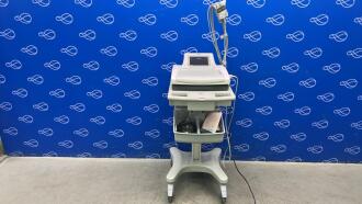 GE MAC 3500 ECG Recorder On Trolley