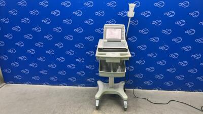 GE MAC 5500 ECG Recorder on Trolley