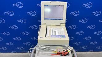 Fukuda Denshi CardiMax FX-7542 ECG Recorder on Trolley - 2