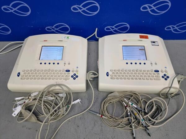2 x Seca CT8000P ECG Recorder