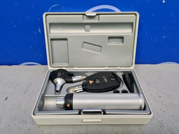 Heine K 180 Otoscope / Ophthalmoscope Set