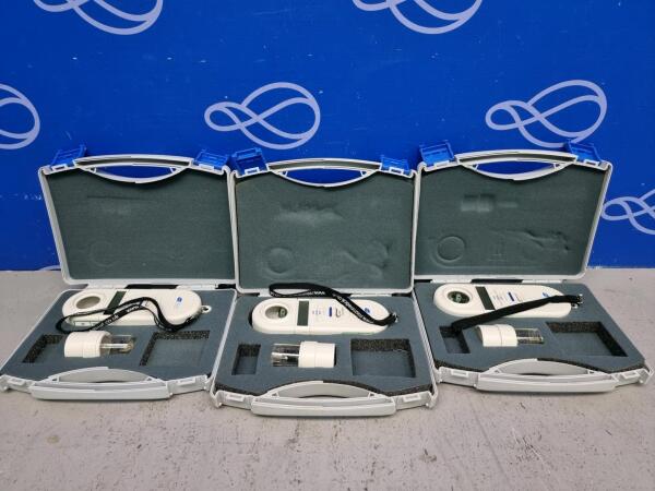 3 x Micro Medical Micro Plus Spirometer