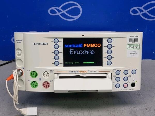Huntleigh Sonicaid FM800 Encore Foetal Monitor