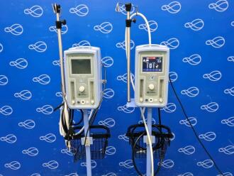 2 x CareFusion / Viasys Infant Flow SiPAP on Rollstand