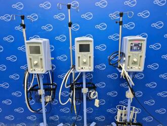 3 x Viasys Infant Flow SiPAP on Rollstand